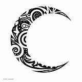 Tribal Maori Lunas Belagoria Simbolismo Celtic Diseños Lune Disegno Tatuaggio Simbolos Tatouage Clipartmag Tablero Tattoosanddmore sketch template