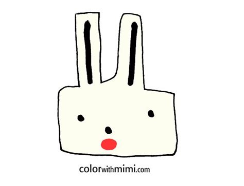 bunny face bunny face printable coloring pages printable coloring