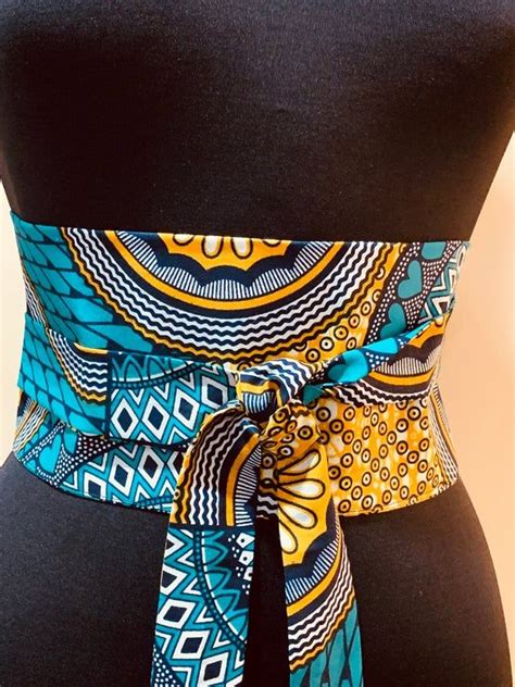african fabric obi belt kente high waist belt ankara print etsy obi belt african fabric kente