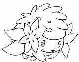 Pokemon Coloring Shaymin Pages Printable Legendary Color Disney Puppy Clip Cliparts Colouring Form Pokémon Treecko Clipart Getcolorings Para Colorear Cartoon sketch template