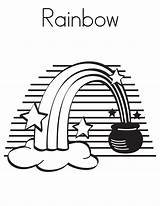 Coloring Pages Goals Rainbow March Sheet Book Printable End Lucky St Pelangi Colors Patrick Dream Rr Pot Gold Twistynoodle Builders sketch template