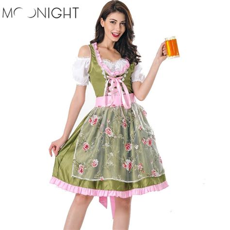buy moonight halloween german beer girl costume oktoberfest costume maid