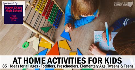 ultimate list  activities  kids  home