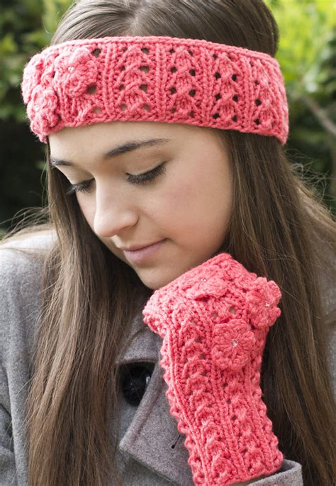 easy knit headband patterns  women knitting pattern set knit