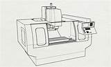 Cnc Machine 3d Model Stp Industrial Models Other Cgtrader sketch template