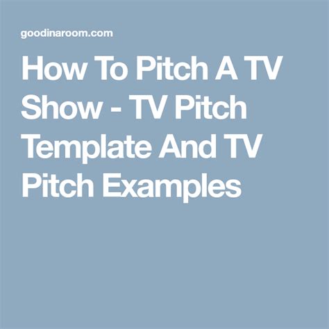 pitch  tv show  images pitch tv shows templates