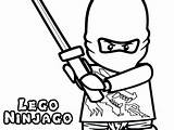 Coloring Zane Pages Ninjago Lego Getdrawings Getcolorings sketch template