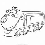 Chuggington Koko Xcolorings sketch template