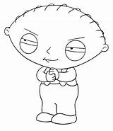 Coloring Stewie Pages Evil Guy Family Griffin Drawing Brian Color Print Getcolorings Drawings Characters Getdrawings 88kb sketch template