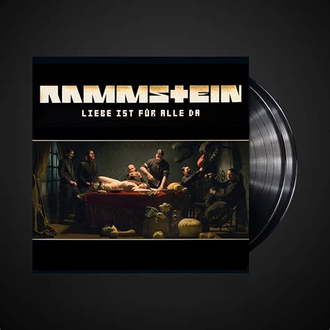 Rammstein Album ”liebe Ist Für Alle Da” Vinyl Rammstein Shop