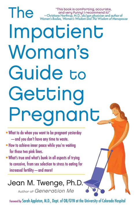 the impatient woman s guide to getting pregnant book by