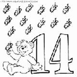 Coloring Sesame Numbers Street Pages Book Kids Print sketch template