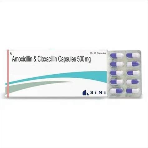 500 Mg Amoxicillin And Cloxacillin Capsules At Rs 89 Strip In Ahmedabad