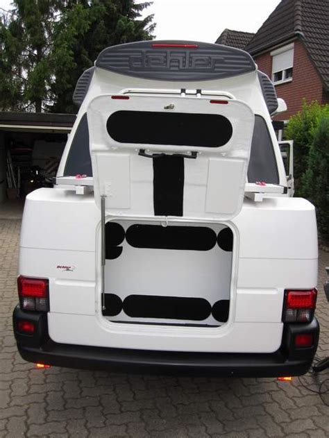 560x250x200 (lunghezza x larghezza x altezza in punta). Heckbox am Dehler â T4Forums Doku