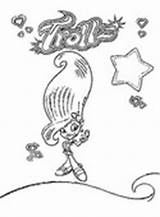 Trollz Coloring Pages Coloriages sketch template