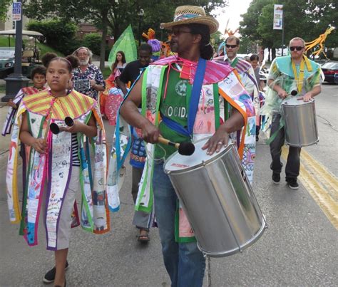 iowa city s brazilian and caribbean style carnival parade celebrates
