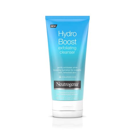 neutrogena hydro boost exfoliating cleanser  oz face wash meijer