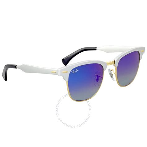clubmaster aluminum sunglasses rb3507 137 7q 49 sunglasses jomashop
