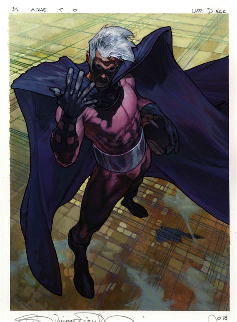 comicconnect buy sell and appraise s bianchi marvel masterpieces magnetotrading card art comic
