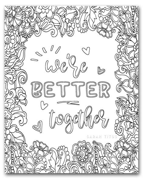 love poem coloring pages