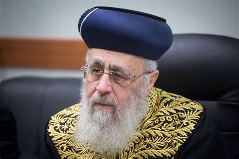 israeli chief rabbi jews  moral obligation  intervene  syria  times  israel