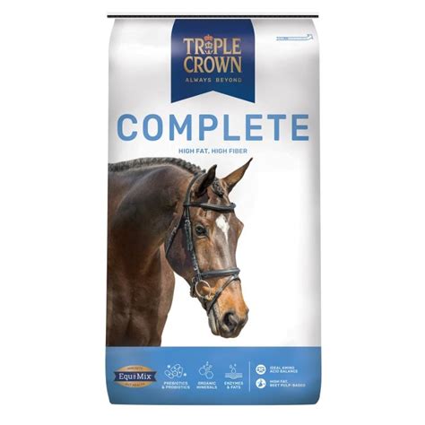 triple crown complete horse feed  triple crown  fleet farm
