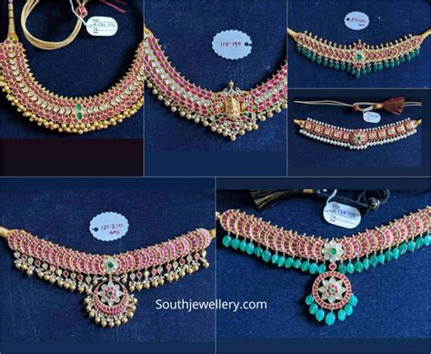 simple kundan choker designs indian jewellery designs
