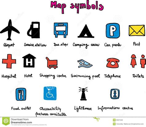 map symbols clipart   cliparts  images  clipground