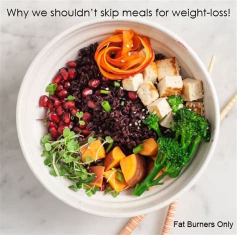 are you skipping meals for weight loss