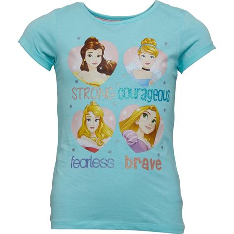 Buy Disney Princess Girls T Shirt Emerald Green