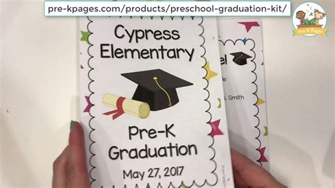 printable preschool graduation program preschool graduation