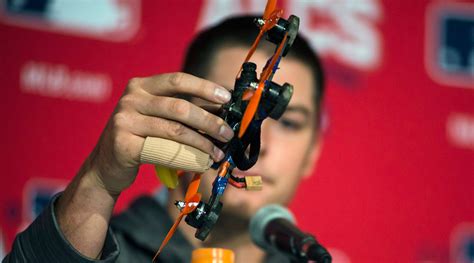 indians bauer brings drone  injured   presser sports illustrated