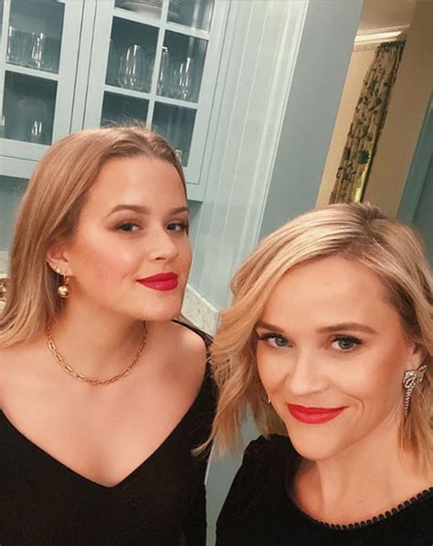 reese witherspoon et sa fille ava portraits crachés