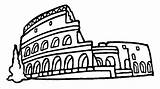 Rome Coloring Ancient Library Clipart Clip Popular Comments Coloringhome sketch template