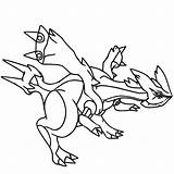 Pokemon Cinderace Eternatus Legendary Xcolorings Poke Grookey Sobble Scorbunny Zygarde Kyurem sketch template