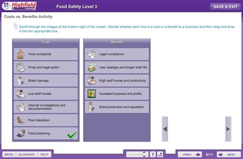 food safety level   supervisors   globeus training