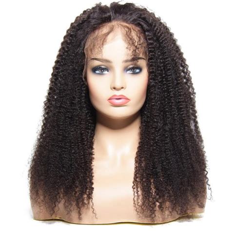 beautyforever realistic kinky curly 13x4 lace front wigs human hair 130
