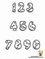 Coloring Numbers Pages Letters Kids Book Popular sketch template