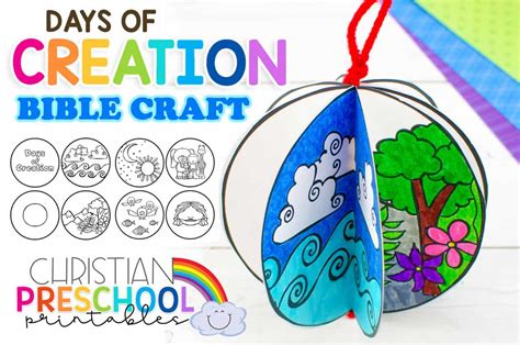 creationcraft christian preschool printables