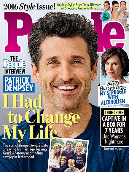 patrick dempsey portrayed as the hero who saved his