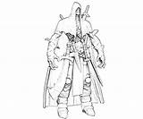 Blade Darksiders Master Ii Characters Coloring Pages Fujiwara Yumiko sketch template