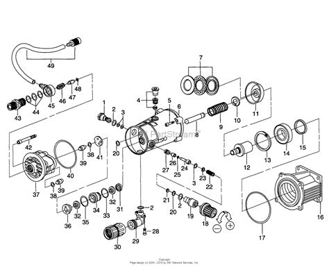 briggs  stratton power products    cp parts diagram  pump  psi gpm