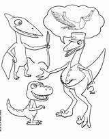 Coloring Pages Train Dinosaur Buddy Color Cartoons Episodes Getcolorings Print Coloring2print sketch template