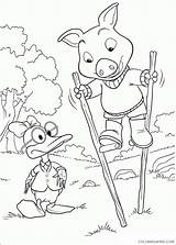 Coloring4free Winks Jakers Piggley Adventures Coloring Printable Pages sketch template