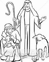 Shepherds Nativity Sharefaith Options sketch template