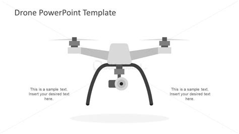 infographic drone powerpoint template slidemodel