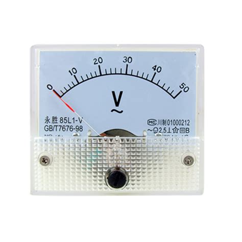 uxcell  ac   rectangle analog panel voltmeter gauge amazonin car motorbike