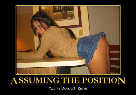 assuming the position