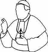 Catholic Bishops sketch template