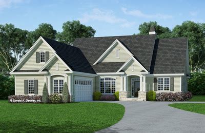 beautiful craftsman house plans  courtyard entry garage  concept